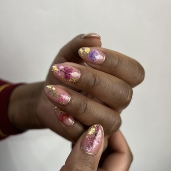 Gossip and Gloss - Service: Dry manicure with art - Nail Salons Near Me - Columbus, Ohio