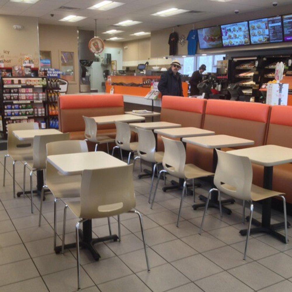 Dunkin' -  the inside of a dunkin donuts restaurant - Coffee & Tea Near Me - McHenry, Illinois