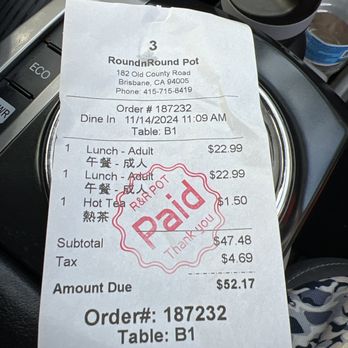 Round N Round Pot - Happy birthday bff - Hot Pot Near Me - Brisbane, California