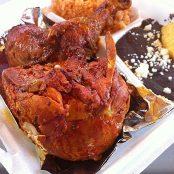 Serg's Mexican Kitchen - Pollo a Los brazas. A half chicken!!! - Food Trucks Near Me - Honolulu, Hawaii