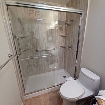 Reborn Cabinets - Wow! my new Reborn shower, took only one day! - Cabinetry Near Me - Livermore, California Reborn Cabinets - Wow! my new Reborn shower, took only one day! - Cabinetry Near Me - Livermore, California