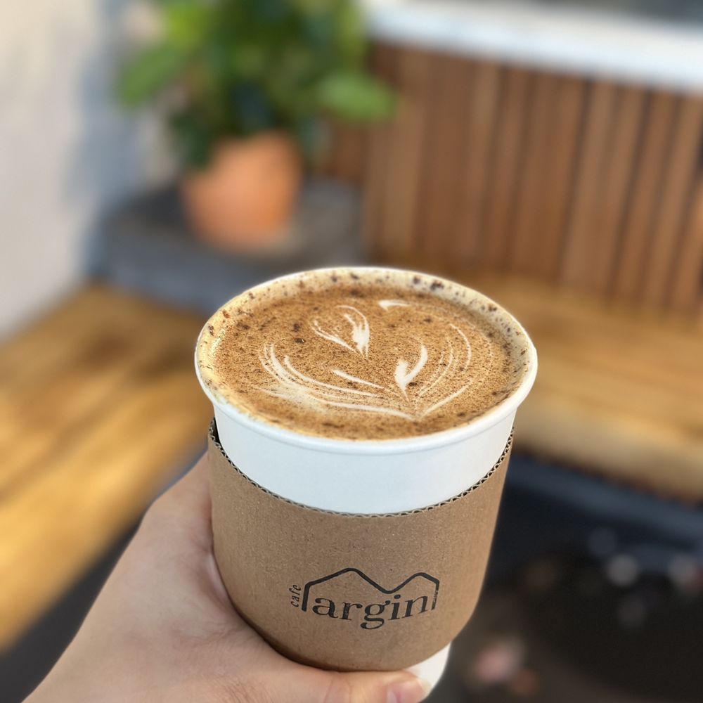 Margin Cafe Coffee Roasters - Horchata latte - not sweet - Coffee & Tea Near Me - Diamond Bar, California Margin Cafe Coffee Roasters - Horchata latte - not sweet - Coffee & Tea Near Me - Diamond Bar, California
