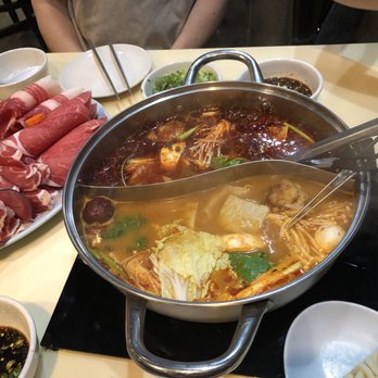Hot Spot - Split family style pot - Asian Fusion Near Me - Fairfax, Virginia
