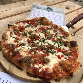 The Mitten Brewing - Curse of the goat pizza - excellent! - Brewpubs Near Me - Saugatuck, Michigan The Mitten Brewing - Curse of the goat pizza - excellent! - Brewpubs Near Me - Saugatuck, Michigan
