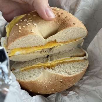 Bread Bite Bakery - Egg and Cheese Bagel - Bakeries Near Me - Washington, DC, District of Columbia