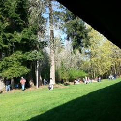Holy Trinity Roman Catholic Church - Easter egg hunt for 4 - 6 yrs lawn behind the school.