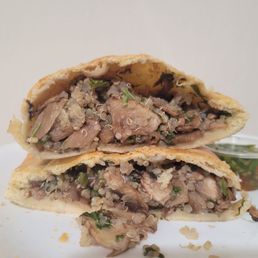Mushroom and Quinoa Empanada