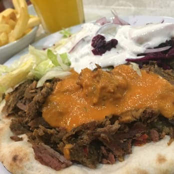 Zaytoon - Lamb Donner, chips and fresh OJ. So Delicious!!! - Persian/Iranian Near Me - Dublin, D Zaytoon - Lamb Donner, chips and fresh OJ. So Delicious!!! - Persian/Iranian Near Me - Dublin, D