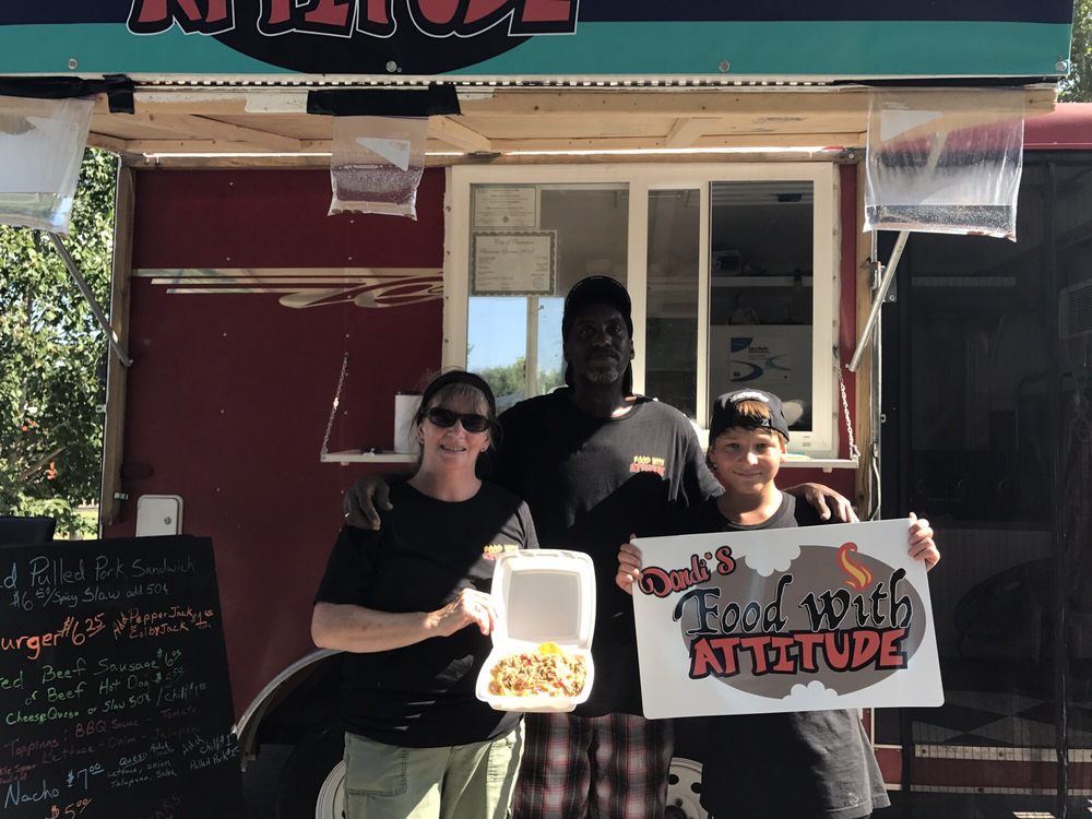 Dondi's Food With Attitude Logo
