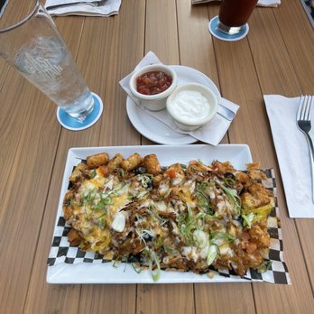 Stinky's on the Stroll - Tatchos (add pulled pork) - Sports Bars Near Me - Whistler, British Columbia Stinky's on the Stroll - Tatchos (add pulled pork) - Sports Bars Near Me - Whistler, British Columbia