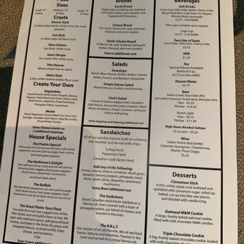 The Great Plains Sauce & Dough - Menu - Pizza Near Me - Ames, Iowa The Great Plains Sauce & Dough - Menu - Pizza Near Me - Ames, Iowa
