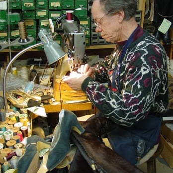 Anthony's Shoe Service - George at work! - Shoe Repair Near Me - San Francisco, California