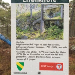 Fugleleiken-Hukeberg Runden - Local history presented on the way to Hukeberg