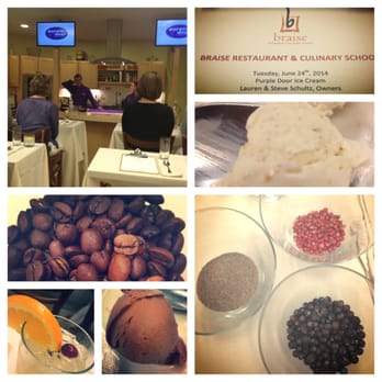 Braise - Braise Culinary School - Ice Cream Class with Purple Door! - New American Near Me - Milwaukee, Wisconsin