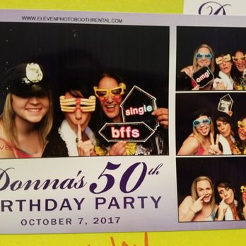 Eleven Photo Booth Rental - Crazy friends, having a blast! - Photo Booth Rentals Near Me