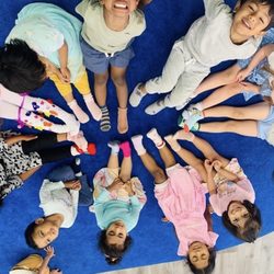 Santa Clara Montessori  - Our crazy socks day!