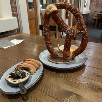 Prost Beer Hall - Pretzel and Baked Brie - Cocktail Bars Near Me - Elk Grove, California Prost Beer Hall - Pretzel and Baked Brie - Cocktail Bars Near Me - Elk Grove, California