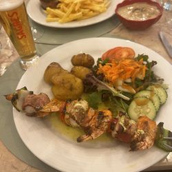 Restaurante Távola - Monkfish skewer