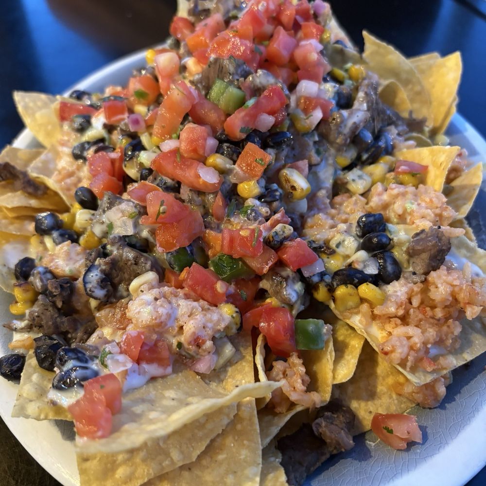 Poblano's Cantina - Cowboy Nachos with Steak - Mexican Near Me - Frankenmuth, Michigan