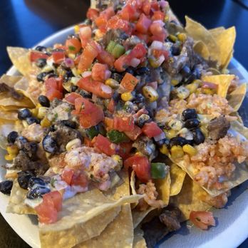 Poblano's Cantina - Cowboy Nachos with Steak - Mexican Near Me - Frankenmuth, Michigan Poblano's Cantina - Cowboy Nachos with Steak - Mexican Near Me - Frankenmuth, Michigan