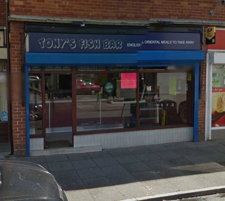 TONI’S FISH BAR 16 Thelwall Road, Ellesmere Port, Cheshire West and