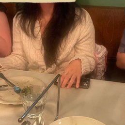 protecting my friend for privacy. But this is the expression she had when we looked at portion sizes.