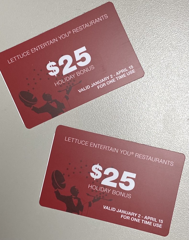 LETTUCE ENTERTAIN YOU ENT Updated October 2024 11 Reviews 5419 N