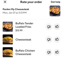 Pardon My Cheesesteak - Not what I ordered