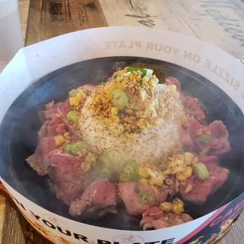 Sizzling Lunch - Garlic beef - Steakhouses Near Me - Cupertino, California Sizzling Lunch - Garlic beef - Steakhouses Near Me - Cupertino, California