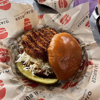 Ojai Burger - Menchi Katsu Burger - Burgers Near Me - Orange, California