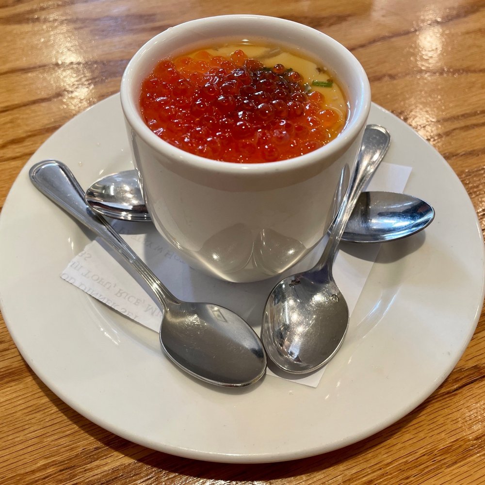 Azay - Chawanmushi with ikura - Japanese Near Me - Los Angeles, California Azay - Chawanmushi with ikura - Japanese Near Me - Los Angeles, California