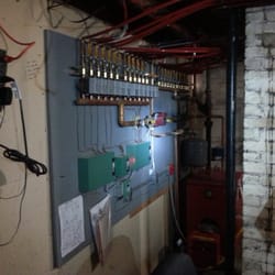 Olivers Heating and Plumbing - Looking in on a job from a few years ago, still looking good!
