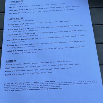 The Restaurant - Friday Harbor House - Menu - New American Near Me - Friday Harbor, Washington