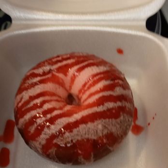 Happy Cafe - Strawberry donut - Cafes Near Me - Virginia Beach, Virginia Happy Cafe - Strawberry donut - Cafes Near Me - Virginia Beach, Virginia