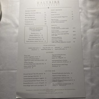 Baltaire Restaurant - Menu - Steakhouses Near Me - Los Angeles, California Baltaire Restaurant - Menu - Steakhouses Near Me - Los Angeles, California