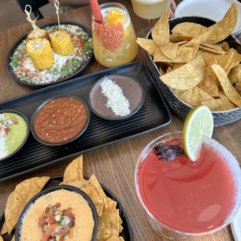 Mesa Latin Kitchen - Queso dip, Mexican street corn, Latin dips and chips (Colombian guacamole, Smokey chipotle salsa, black bean dip) - Latin American Near Me - Littleton, Colorado Mesa Latin Kitchen - Queso dip, Mexican street corn, Latin dips and chips (Colombian guacamole, Smokey chipotle salsa, black bean dip) - Latin American Near Me - Littleton, Colorado