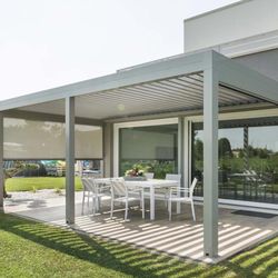 Rainier Shade - Louvered Roof Pergola The best outdoor room in the PNW