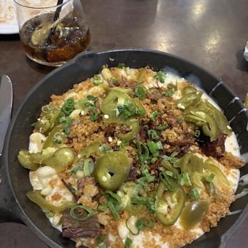 High Velocity - Brisket Mac n' cheese - Beer, Wine & Spirits Near Me - San Antonio, Texas