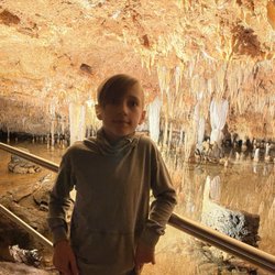 Meramec Caverns - Deep in the bowels of the cave.