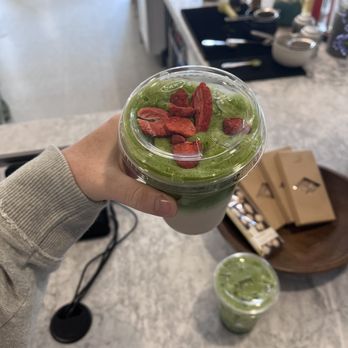 Jin Jin Matcha - Strawberry Matcha - Tea Rooms Near Me - Tacoma, Washington Jin Jin Matcha - Strawberry Matcha - Tea Rooms Near Me - Tacoma, Washington