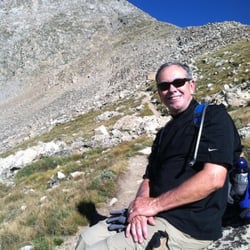 Natural Grocers - Near the summit of Mount Harvard, 14,420'.