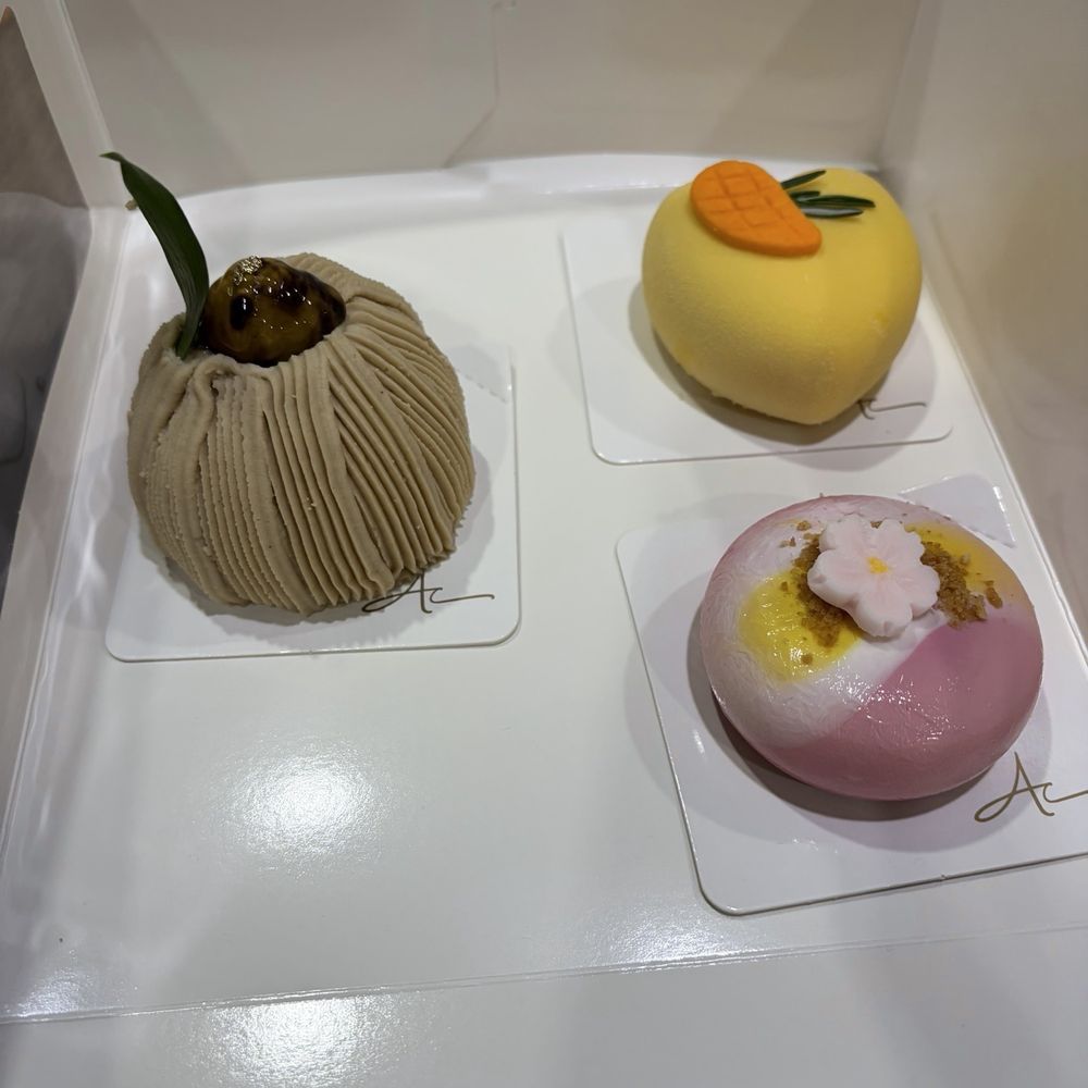 AnnTremet Cake - Chestnut, Mango Madness and Lychee Apricot - Bakeries Near Me - New York, New York AnnTremet Cake - Chestnut, Mango Madness and Lychee Apricot - Bakeries Near Me - New York, New York