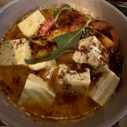 Tofu pumpkin curry