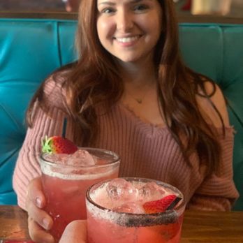 Calaveras Cantina - Strawberry Margs - cheers! - Mexican Near Me - Jupiter, Florida