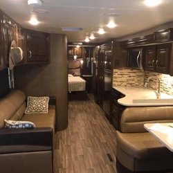 Comfortable interior.