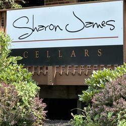 Sharon James Cellars - Sign