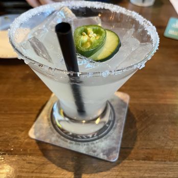 SOL Mt. Pleasant - Cucumber Jalapeno Cucumber Margarita - Bars Near Me - Mt Pleasant, South Carolina
