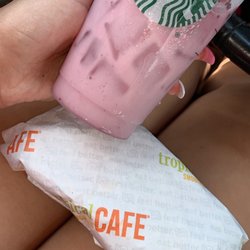 Tropical smoothie.