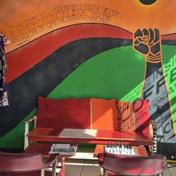 Black Dot Cultural Center & Bookstore - Cozy couch