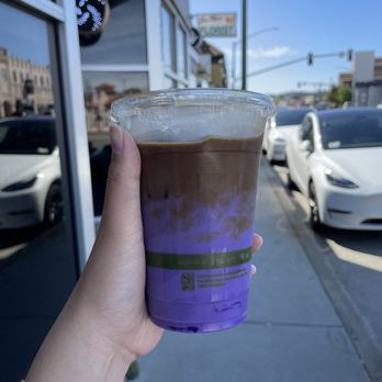 Kaizen & Coffee - Ube latte - Coffee & Tea Near Me - San Mateo, California Kaizen & Coffee - Ube latte - Coffee & Tea Near Me - San Mateo, California